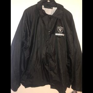 Raiders Wind breaker jacket XXL